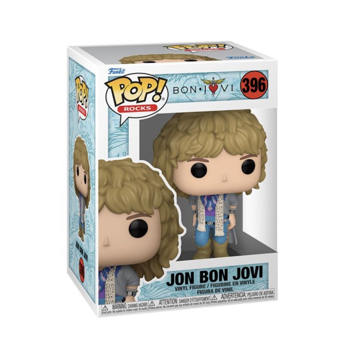 FUNKO - Jon Bon Jovi Funko Pop 396 Pop Rocks Original