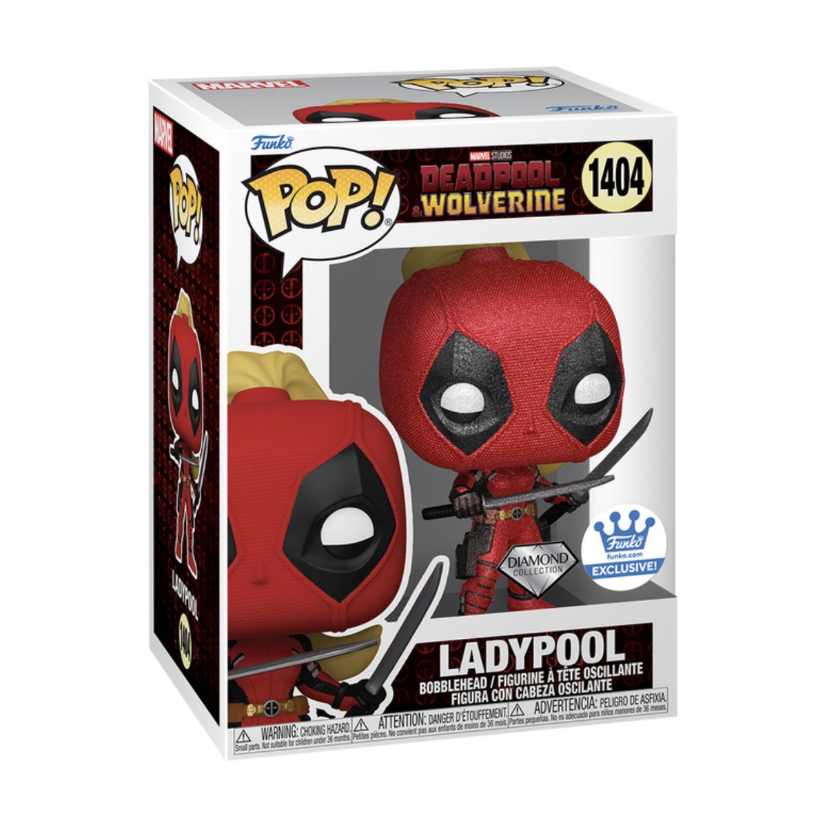 FUNKO - Ladypool Diamond Funko Pop 1404 Deadpool vs Wolverine