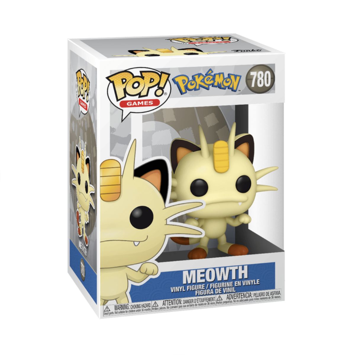 FUNKO - Meowth Funko Pop 780 Miau Original Nuevo
