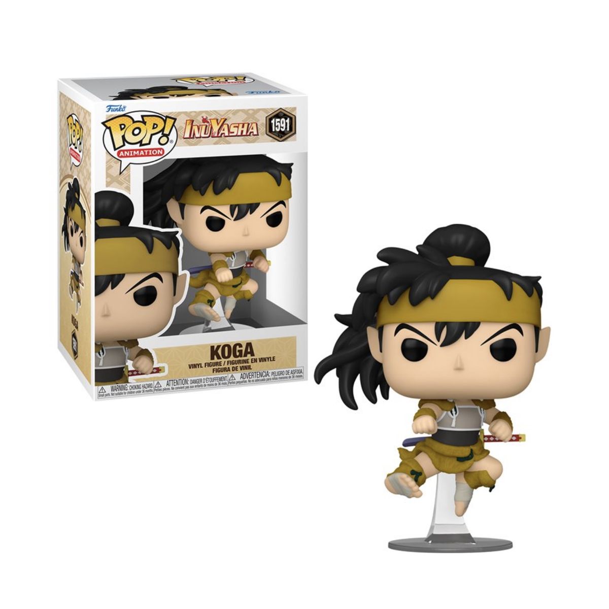 FUNKO - Koga Funko Pop 1591 Inuyasha Original Nuevo