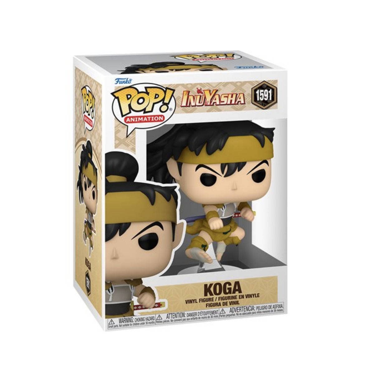 FUNKO - Koga Funko Pop 1591 Inuyasha Original Nuevo