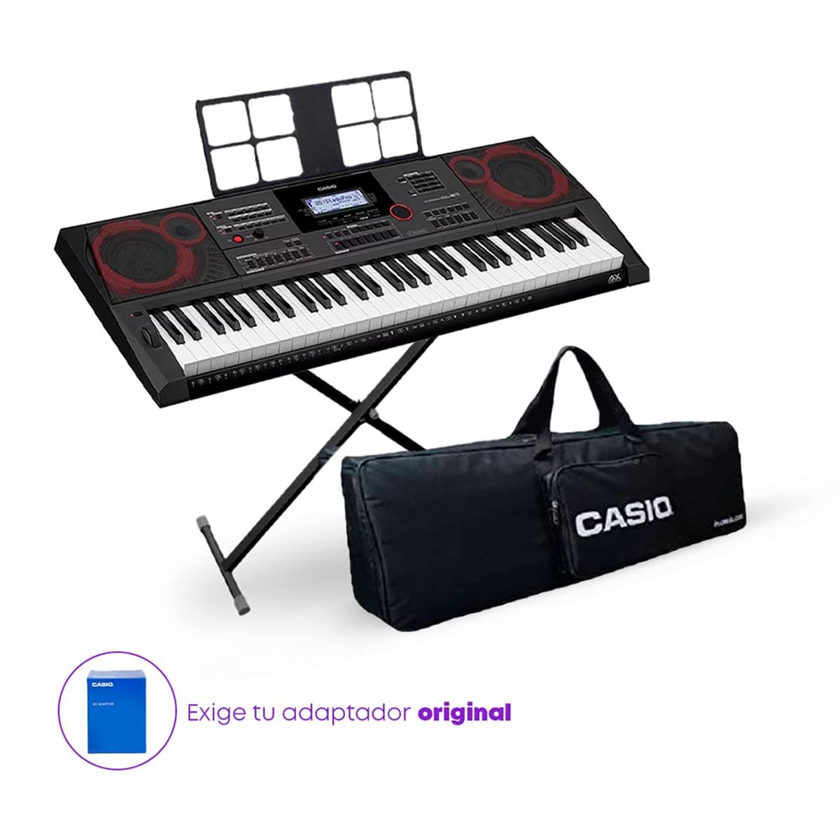 CASIO - TECLADO CT-X5000 PACK AVANZADO