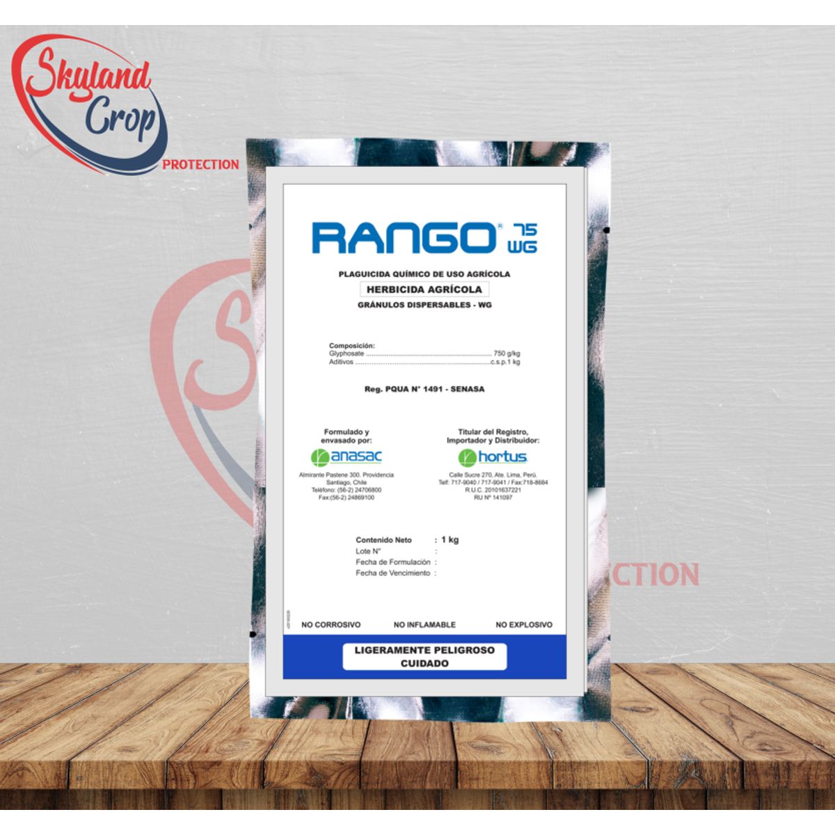 GENERICO - RANGO 750g 1Kg HERBICIDA AGRÍCOLA