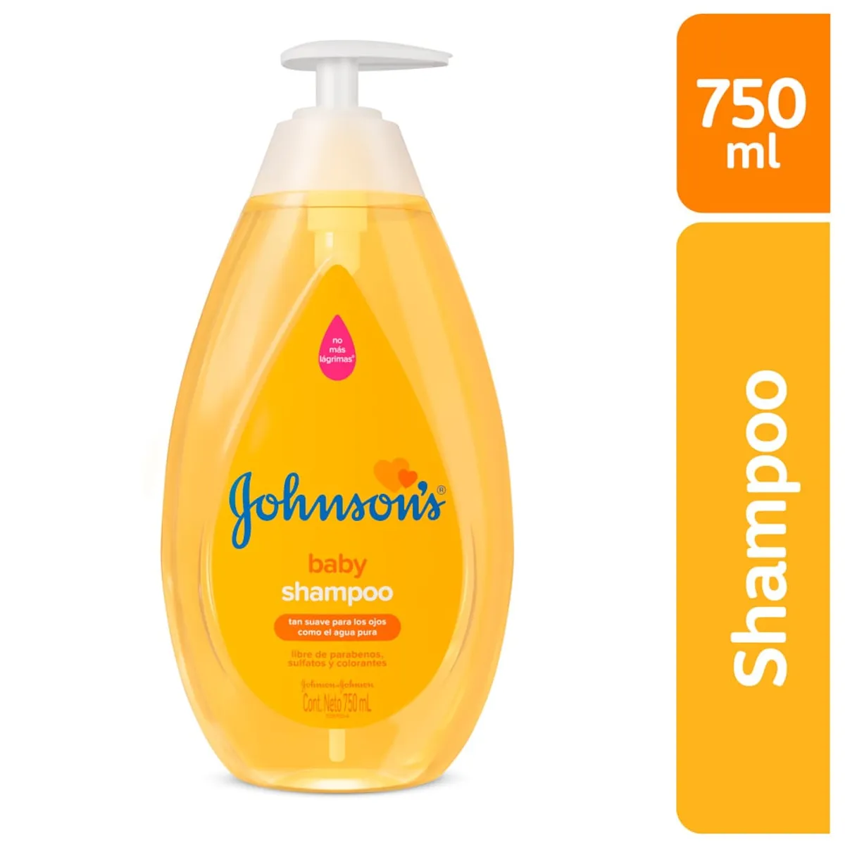 JOHNSON'S BABY - Shampoo para Bebé Johnsons Suave 750ml