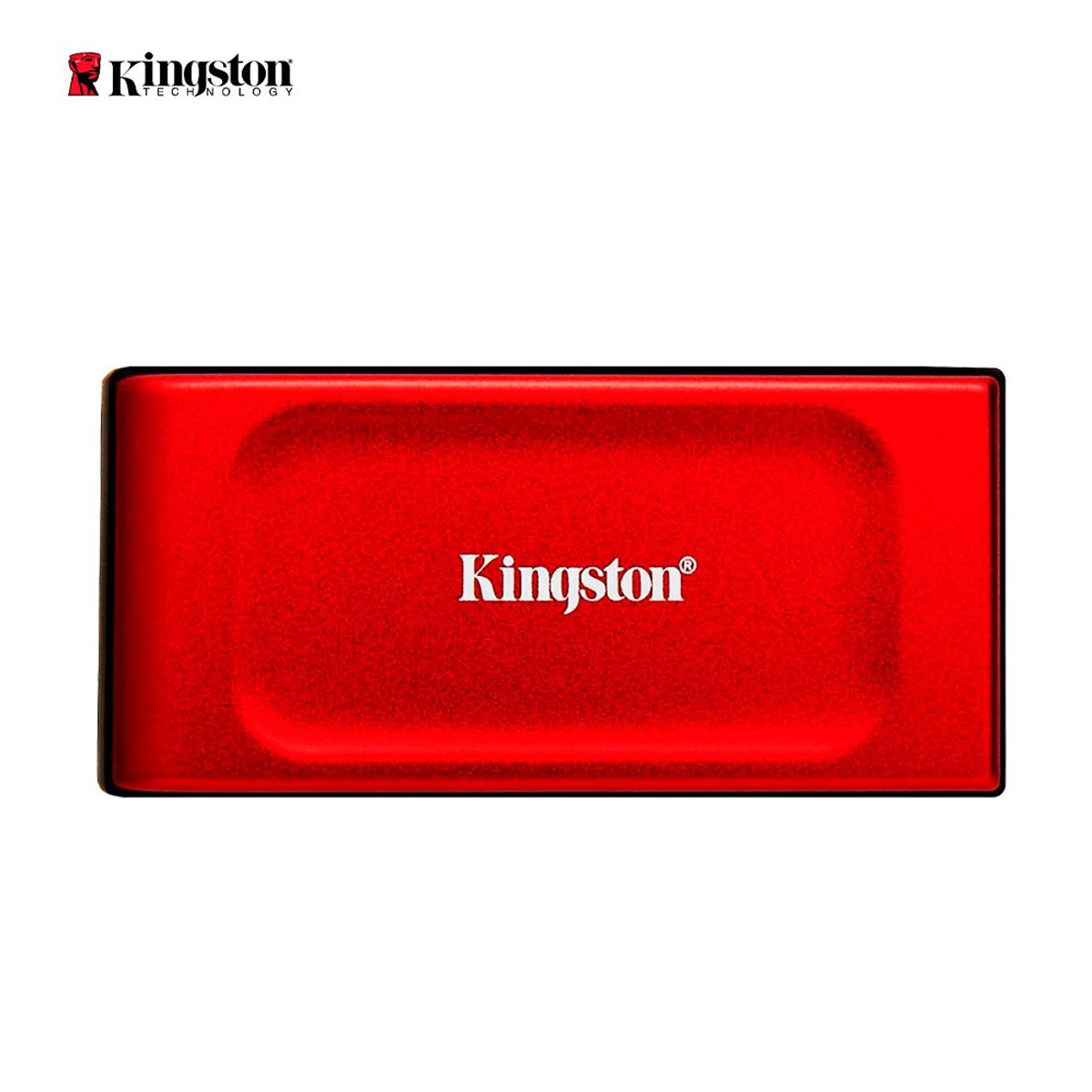 KINGSTON - SSD Disco solido Externo XS1000 2TB USB 32 Color Rojo