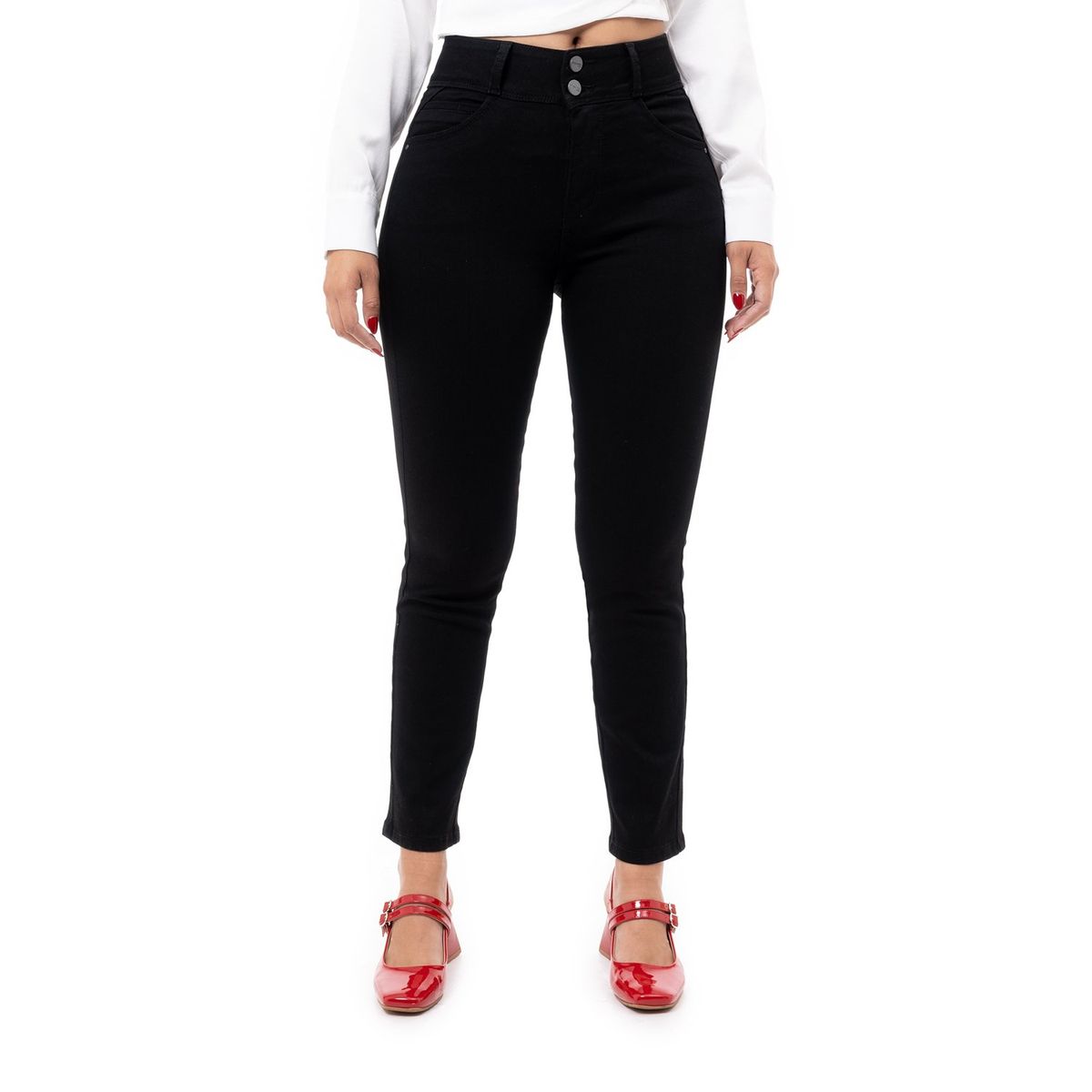 PIONIER - Pantalon Denim Stretch Mujer Xecil Pionier