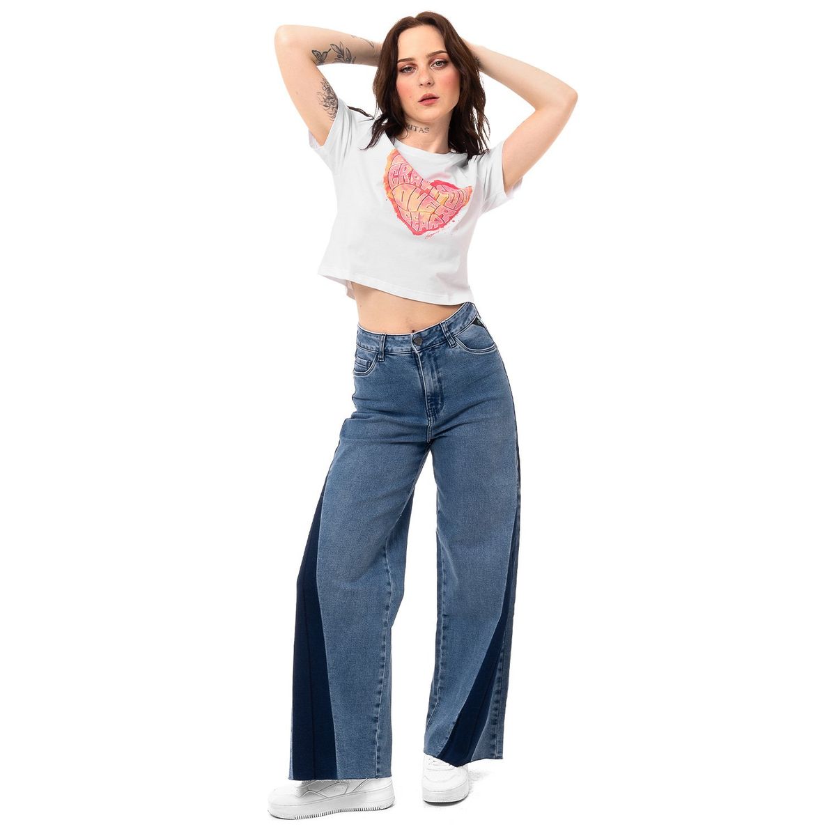 GZUCK - Pantalon Denim Stretch Mujer Vaufad Gzuck