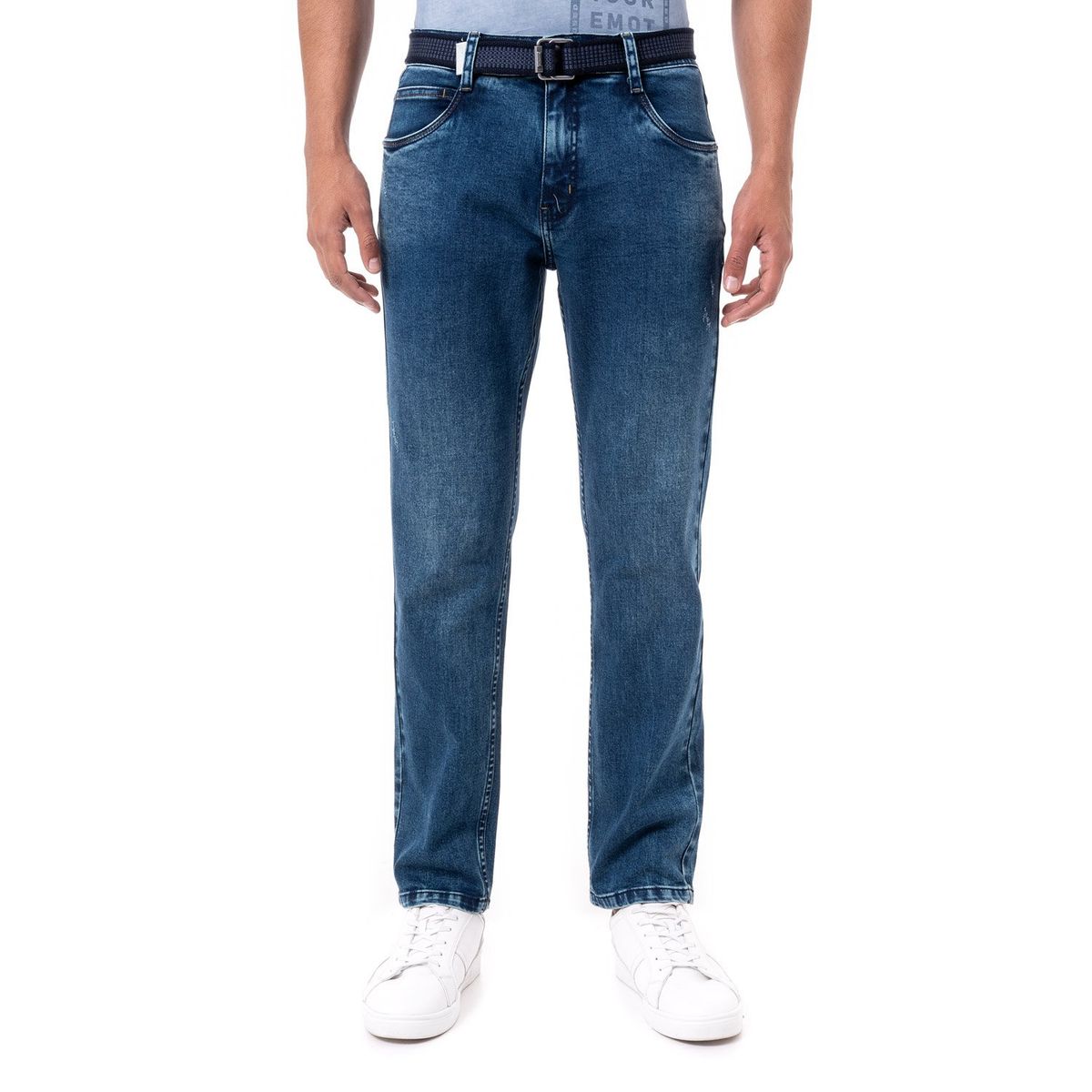 PIONIER - Pantalon Denim Stretch Hombre Trhevor Pionier