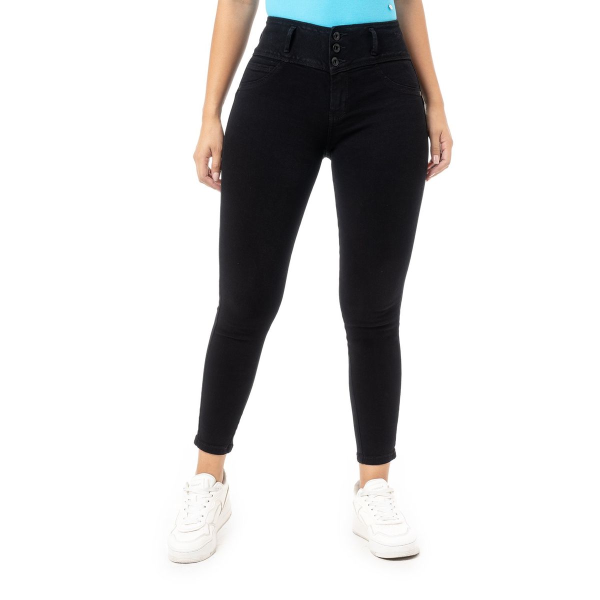 PIONIER - Pantalon Denim Stretch Mujer Selenit Pionier