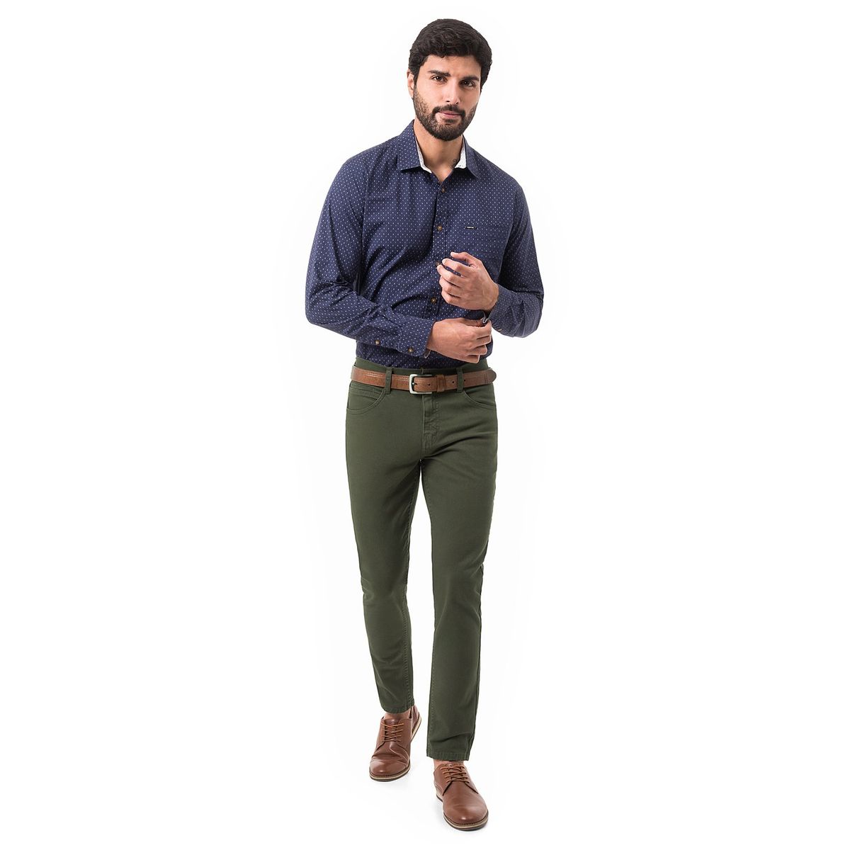 PIONIER - Pantalon Drill Stretch Hombre Rayn Pionier