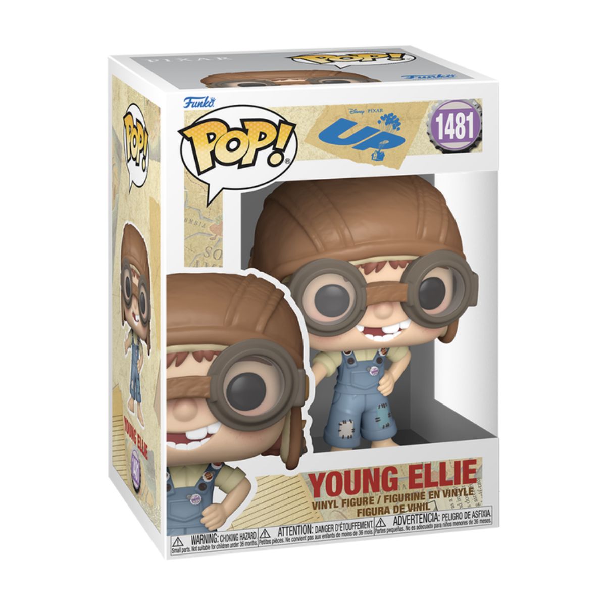 FUNKO - Ellie Joven Funko Pop 1481 UP Disney Nuevo Original