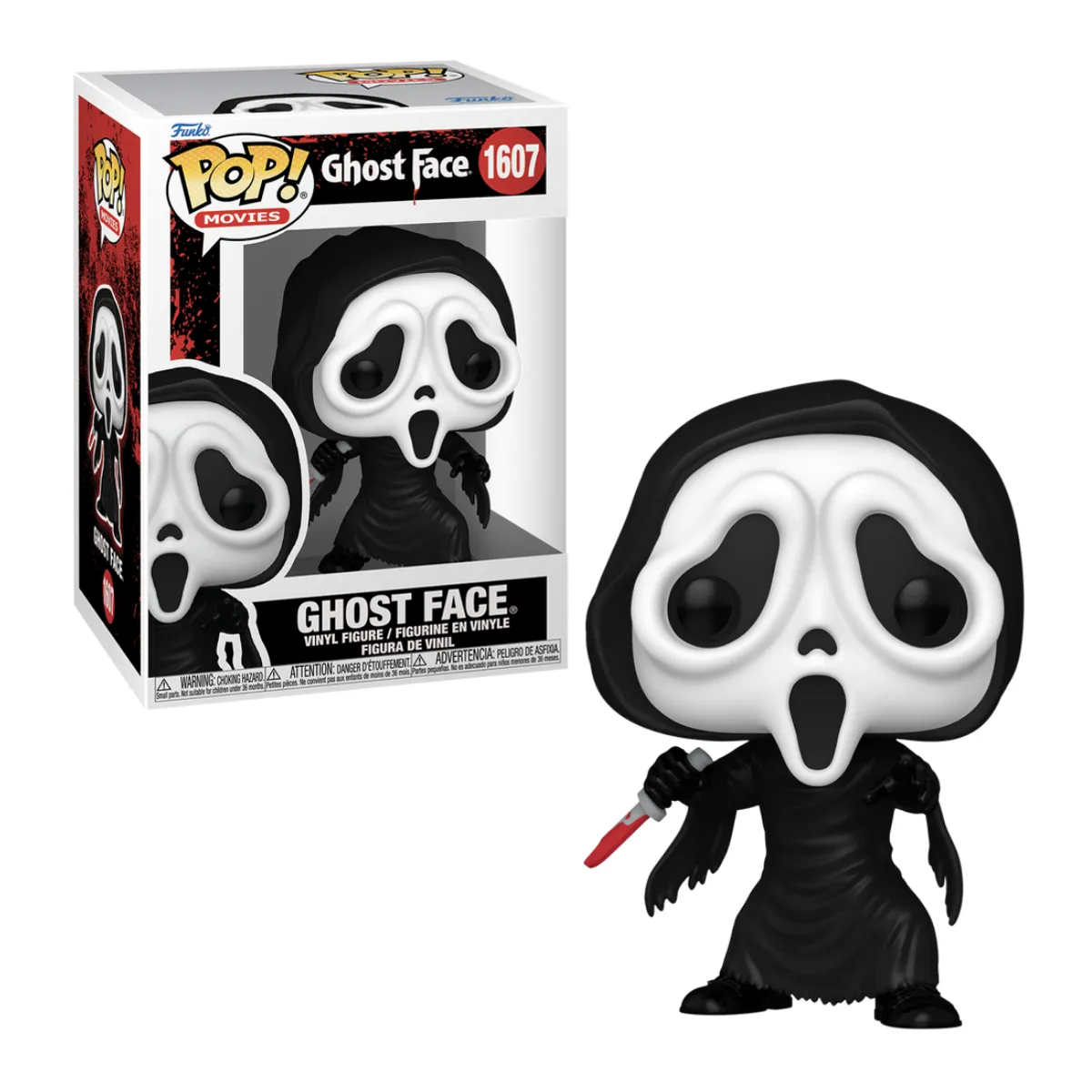 FUNKO - Ghost Face Funko Pop 1607 Scream Original Nuevo
