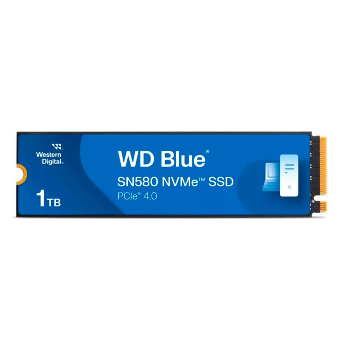 WESTERN DIGITAL - SSD M2 WESTERN DIGITAL BLUE SN580 NVME 1TB PCIe x4 PN WDS100T3B0E