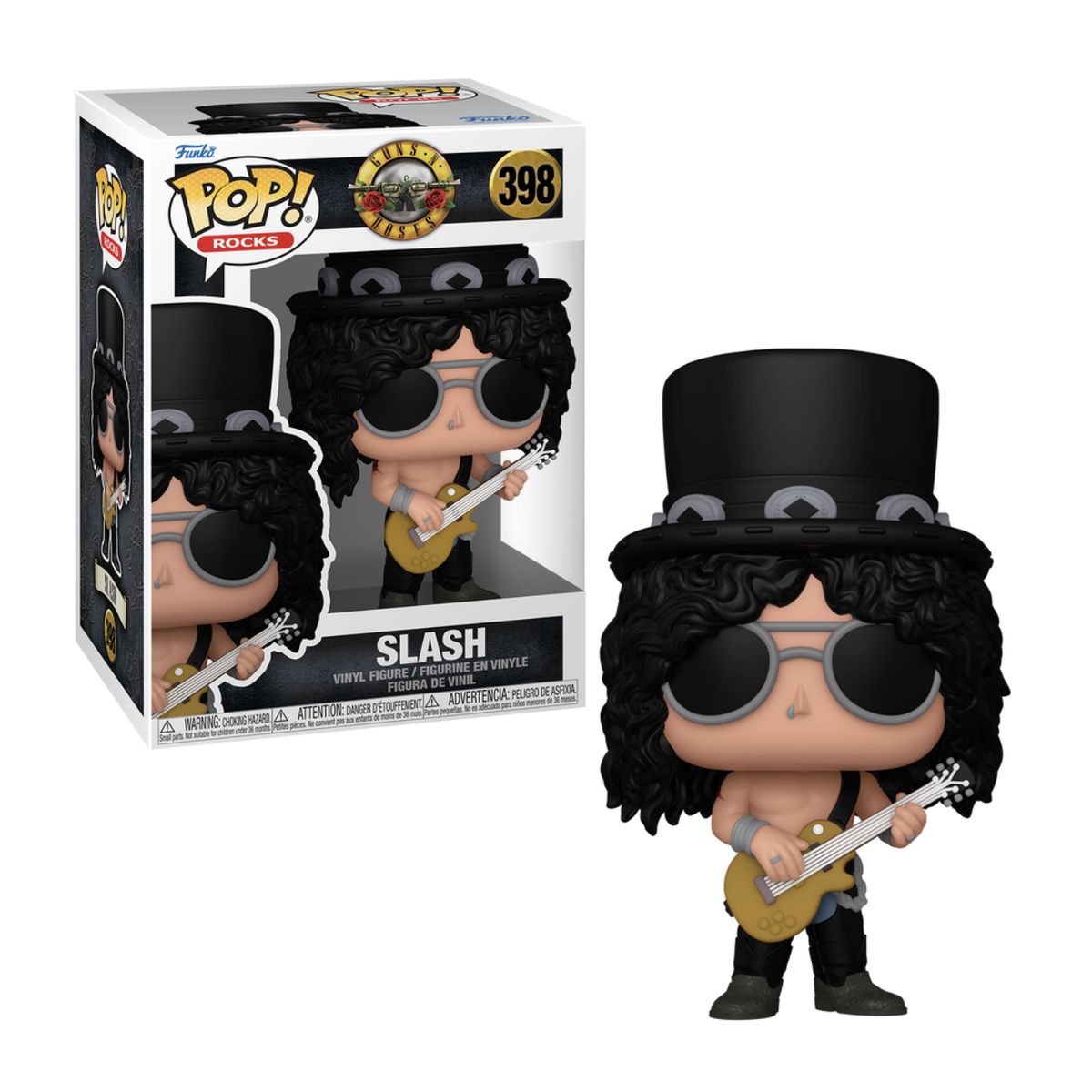 FUNKO - Slash 1990s Funko Pop 398 Guns N Roses Pop Rocks