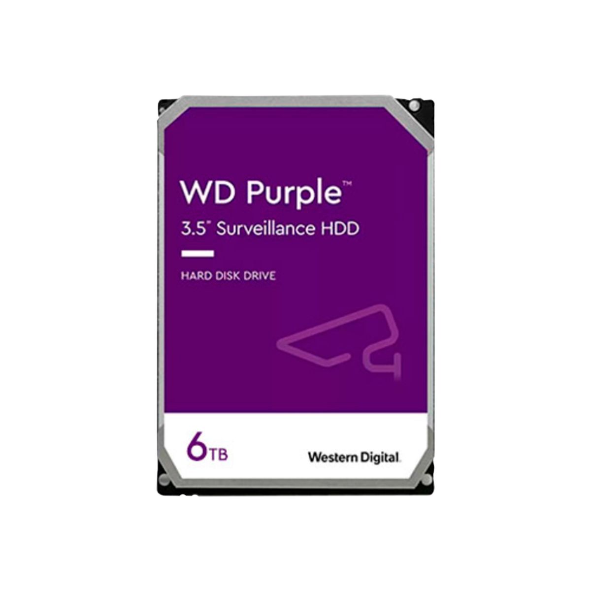 HIKVISION - DISCO DURO SERIE PURPURA 6TB WESTER DIGITAL DVR/NVR P/N: WD62PURU-78