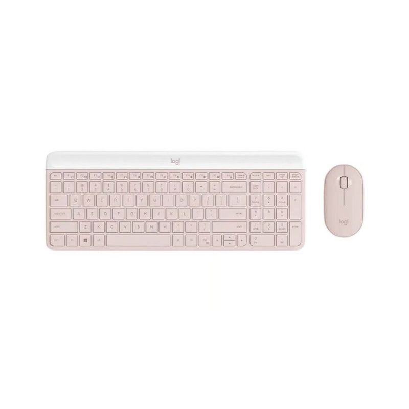LOGITECH - KIT LOGITECH TECLADO + MOUSE MK470 920-011312 ROSE