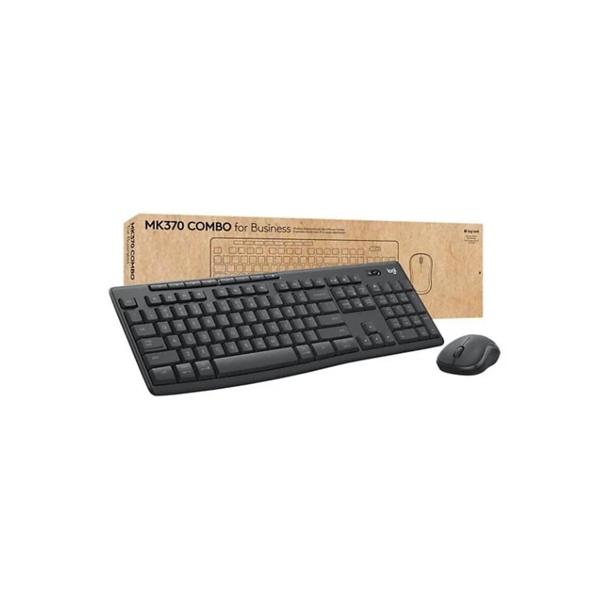 LOGITECH - KIT LOGITECH TECLADO + MOUSE MK370 920-012063 BLACK