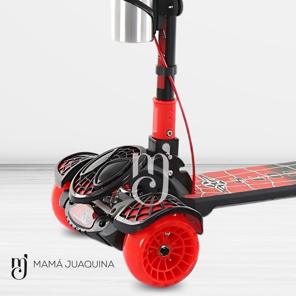 MAX - Scooter Musical «BASTIAN» con Tomatodo BLACK SPIDER