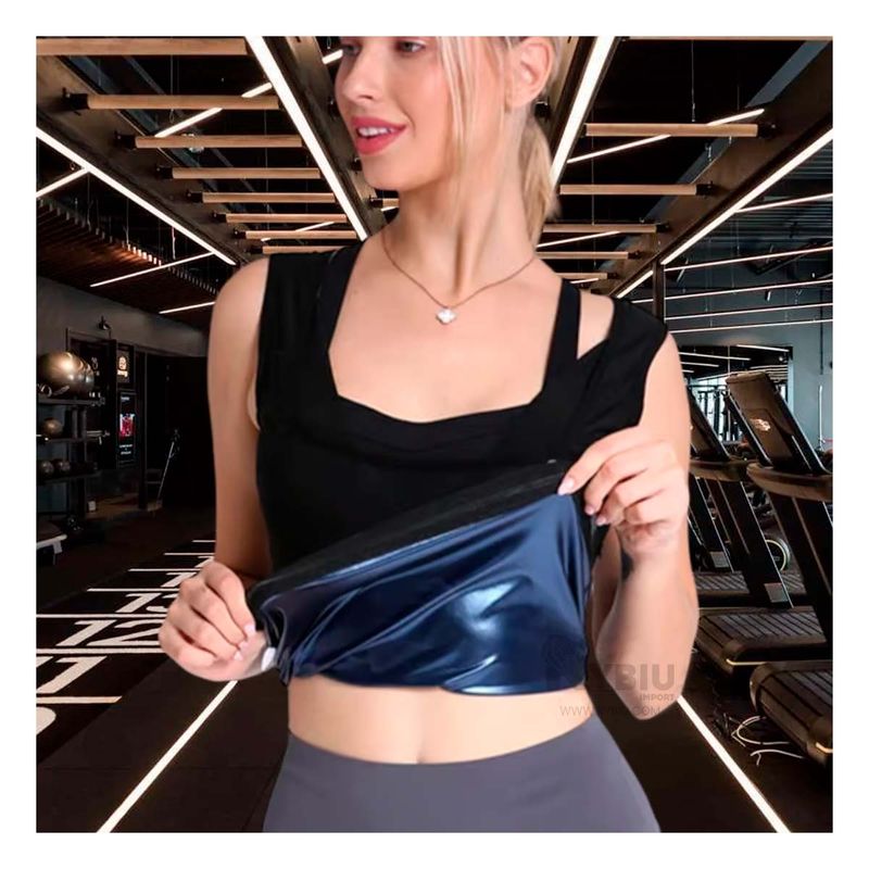 RYBIU IMPORT - Faja Reductora de Medidas Talla S Negro Y+Papel de Regalo