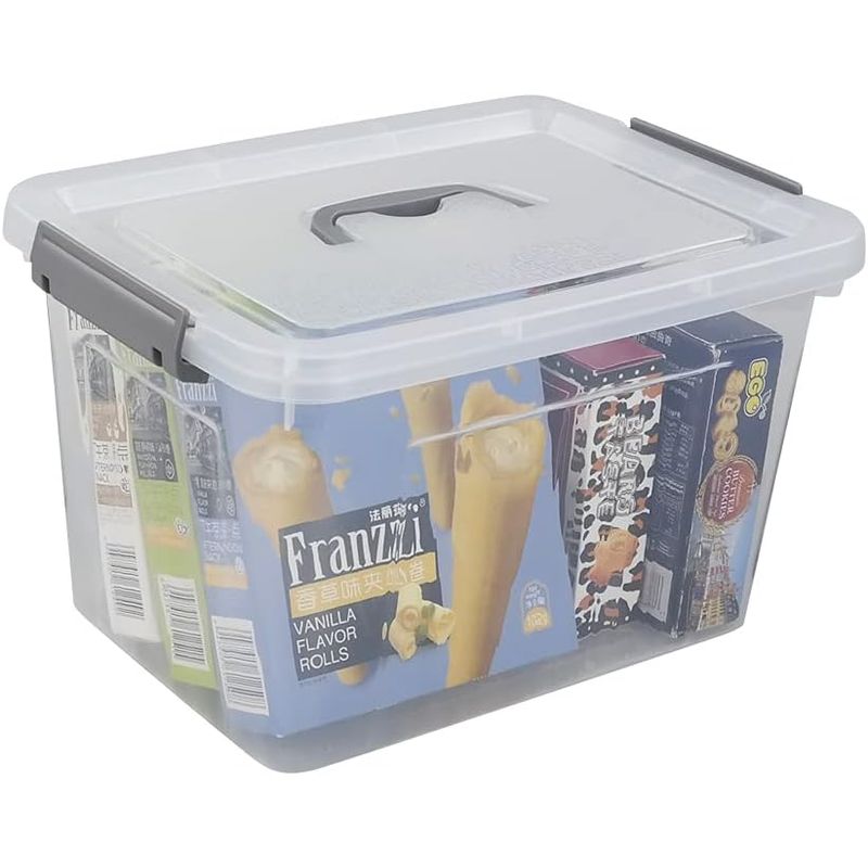 GENERICO - Caja de almacenamiento de Plastico de 30 L apilable