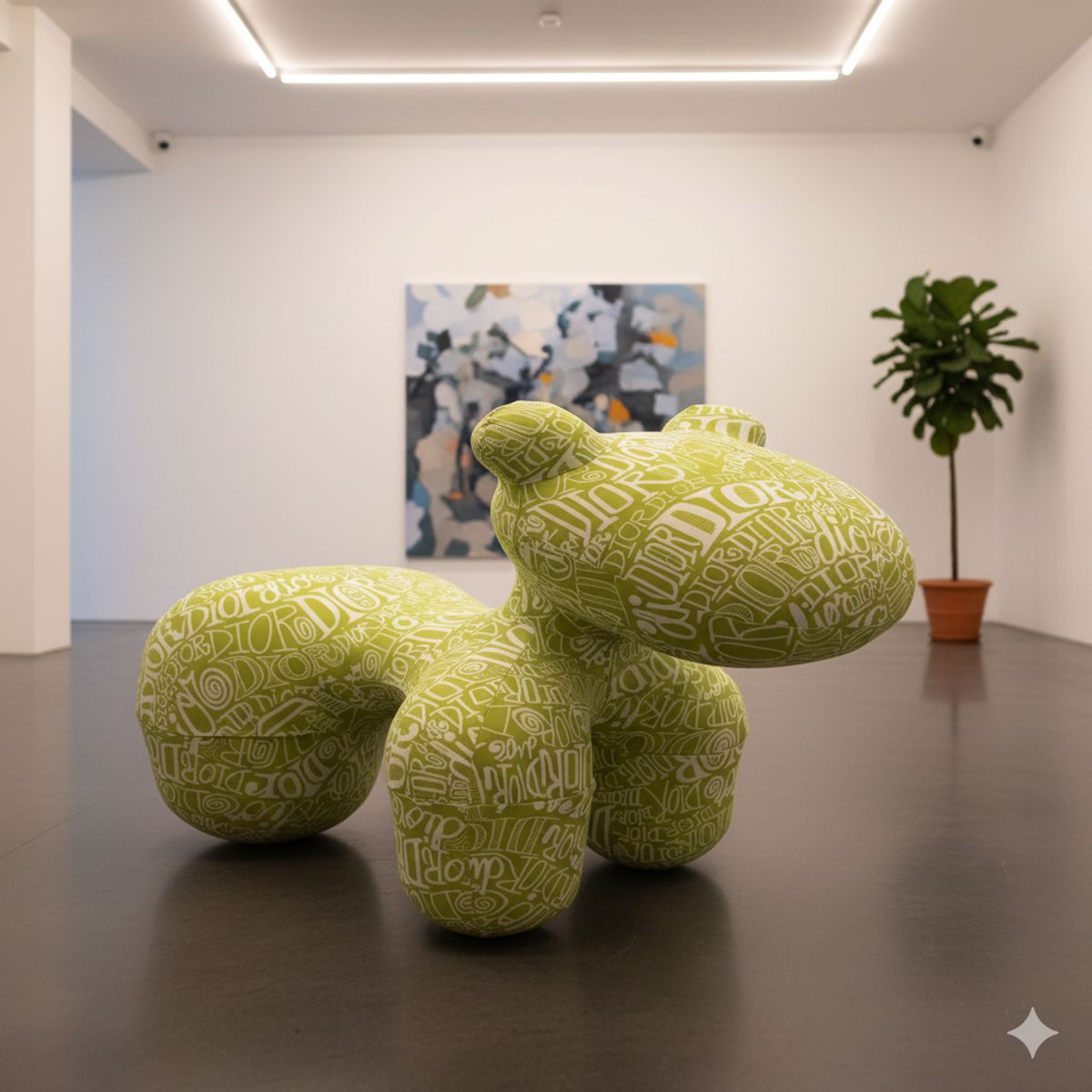 MIN CITY HOME - Sillón con forma de pony