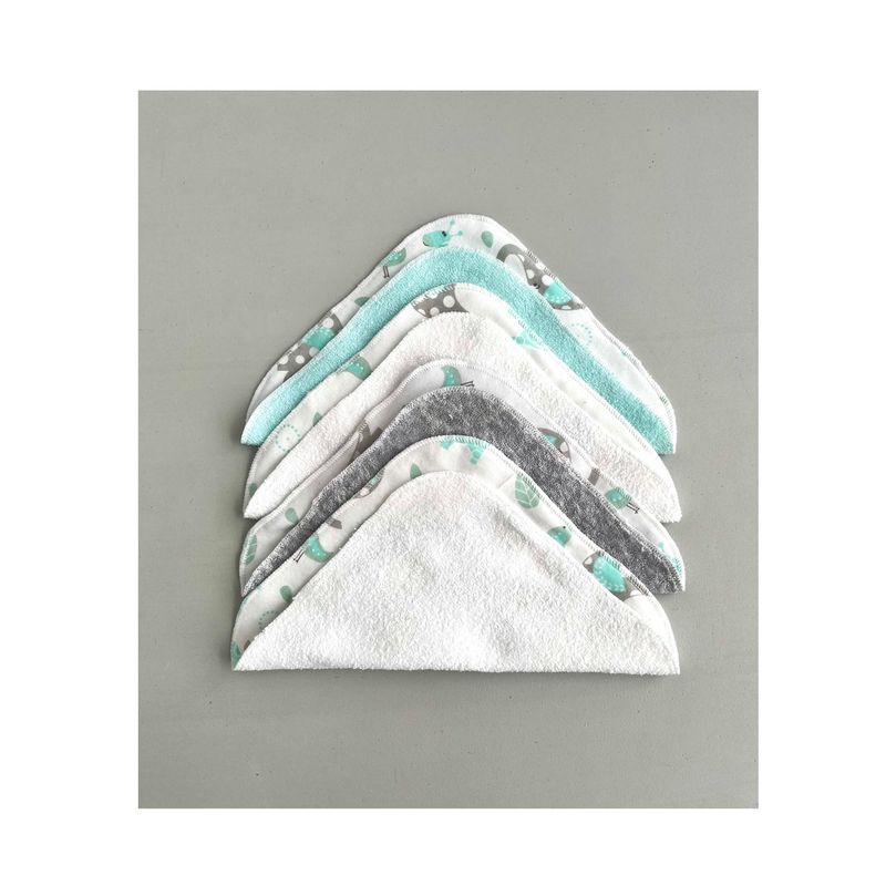 BLAUHOUSE - Babita Bebé Pack x 4 Algodon Reverso Felpa