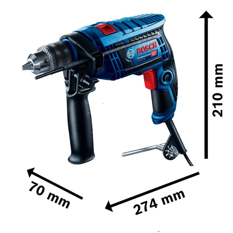 BOSCH - Taladro Percutor Gsb 13 Re Bosch 650w + Maletin