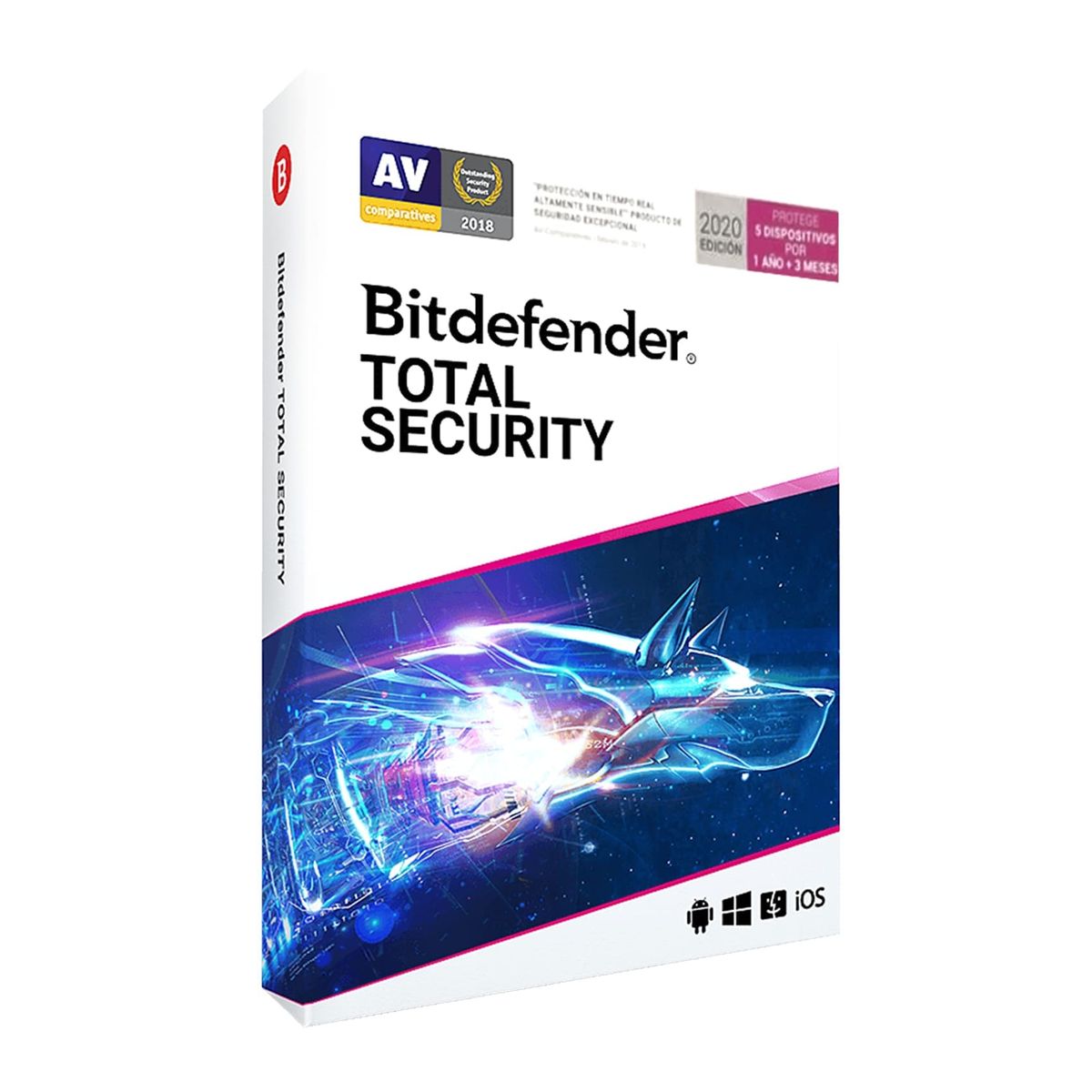 BITDEFENDER - ANTIVIRUS BITDEFENDER TOTAL SECURITY 5 DISPOSITIVOS 12 MESES