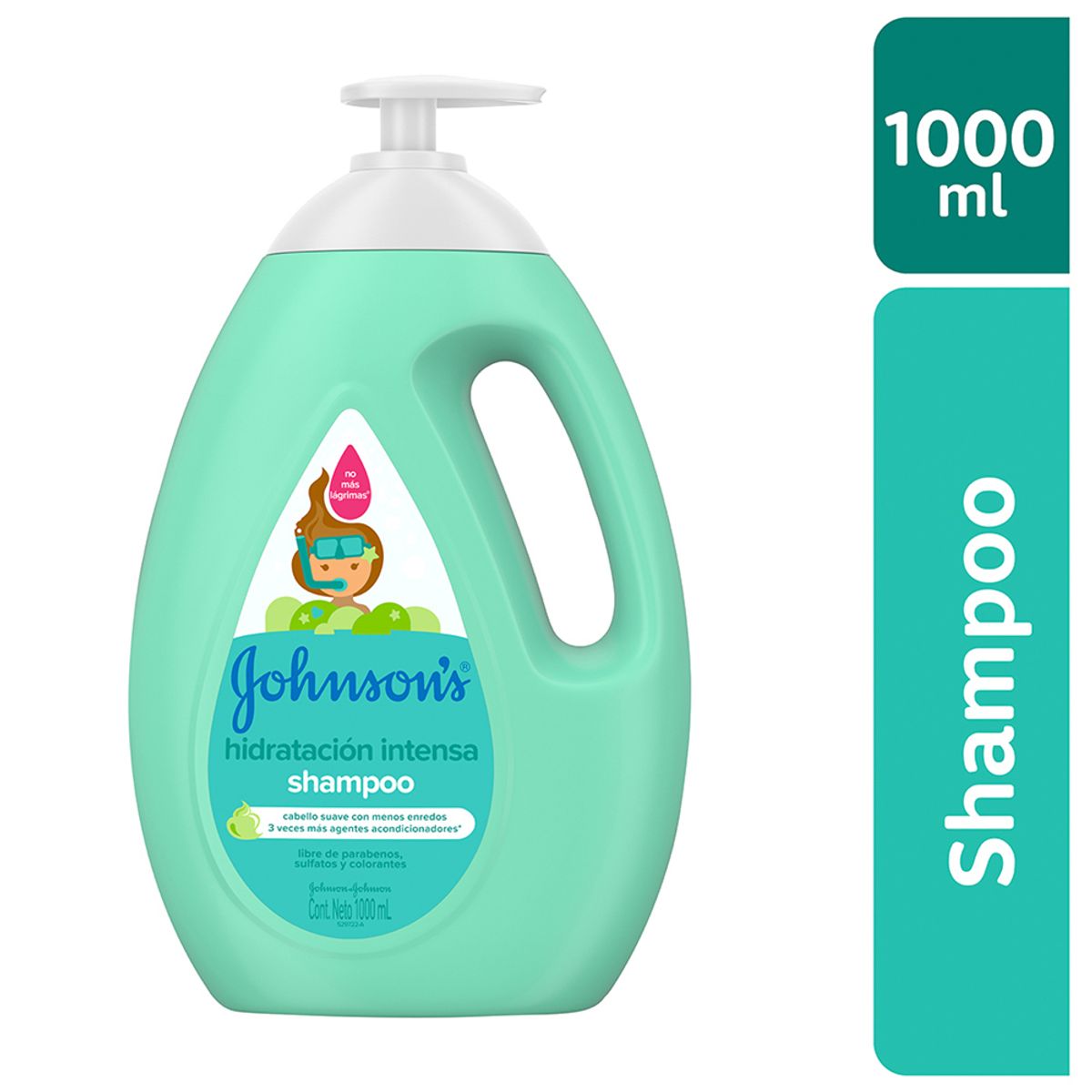 JOHNSON'S BABY - Shampoo Johnsons Hidratación Intensa 1 Litro