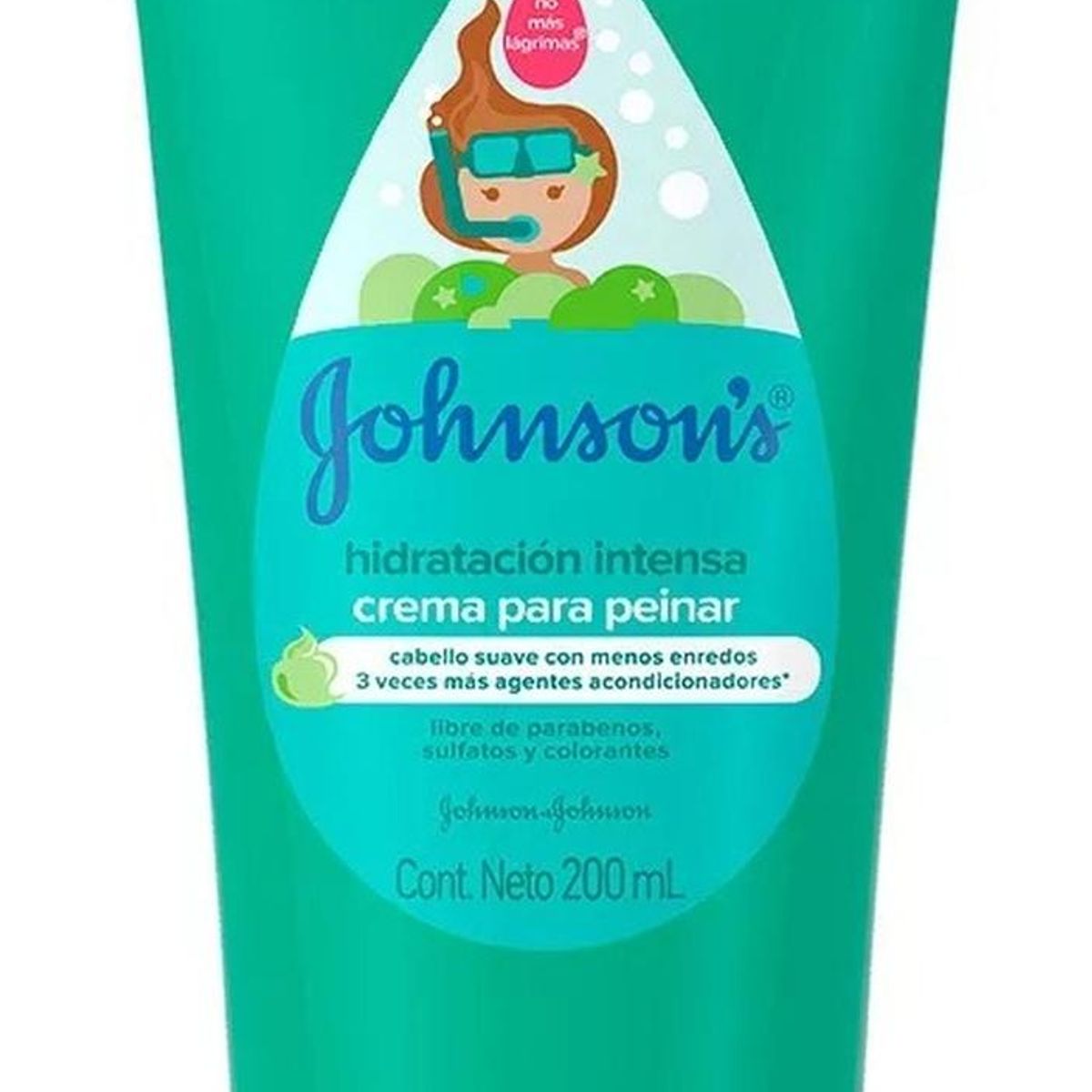 JOHNSON'S BABY - Crema para Peinar Johnsons Hidratación Intensa 200ml