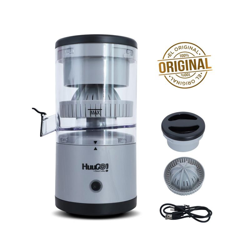 QUALITY PRODUCTS - Exprimidor de Frutas con USB Inalámbrico y Portátil Huugo
