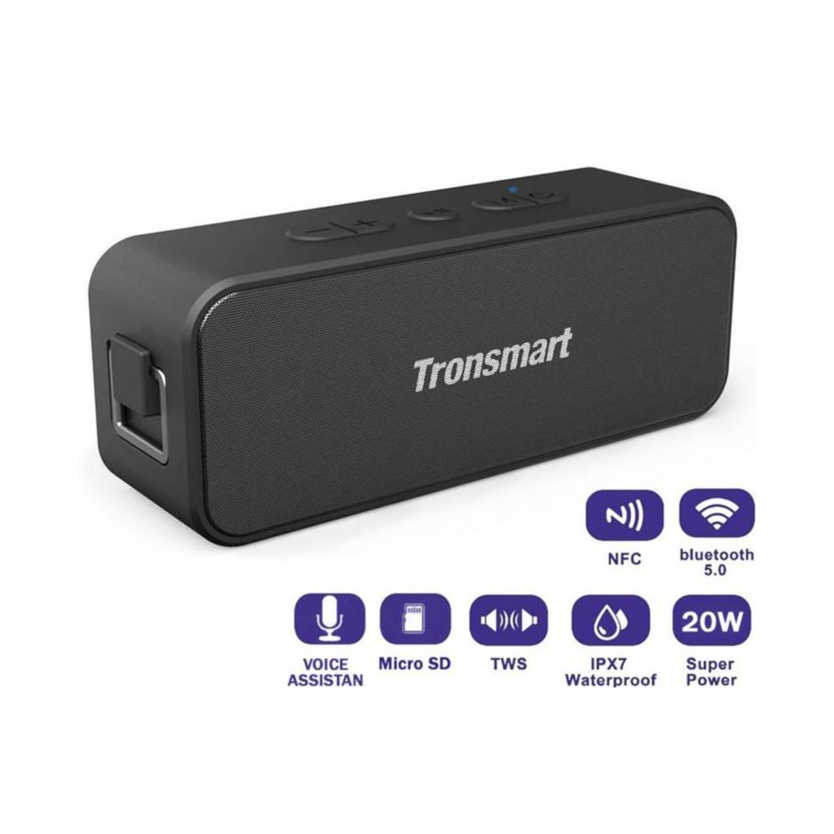 TRONSMART - PARLANTE BLUETOOTH TRONSMART T2 PLUS 20W