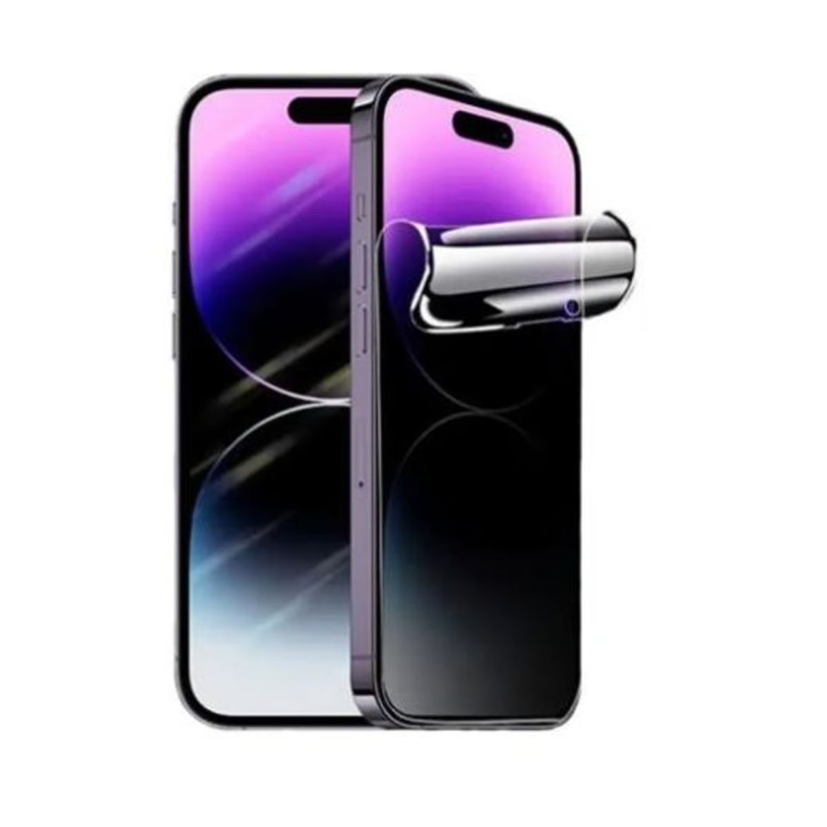 SPACE - Mica Hidrogel Antispia PREMIUM - ANTI RAYADURAS para iPhone 15 Pro Max