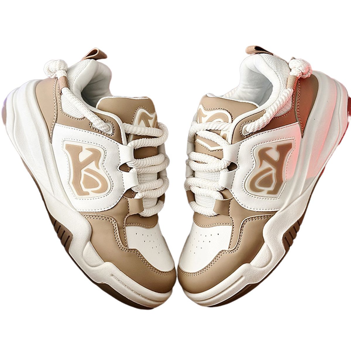 BLWOENS - Zapatos  deportivas para hombres  Zapatillas - Marrón