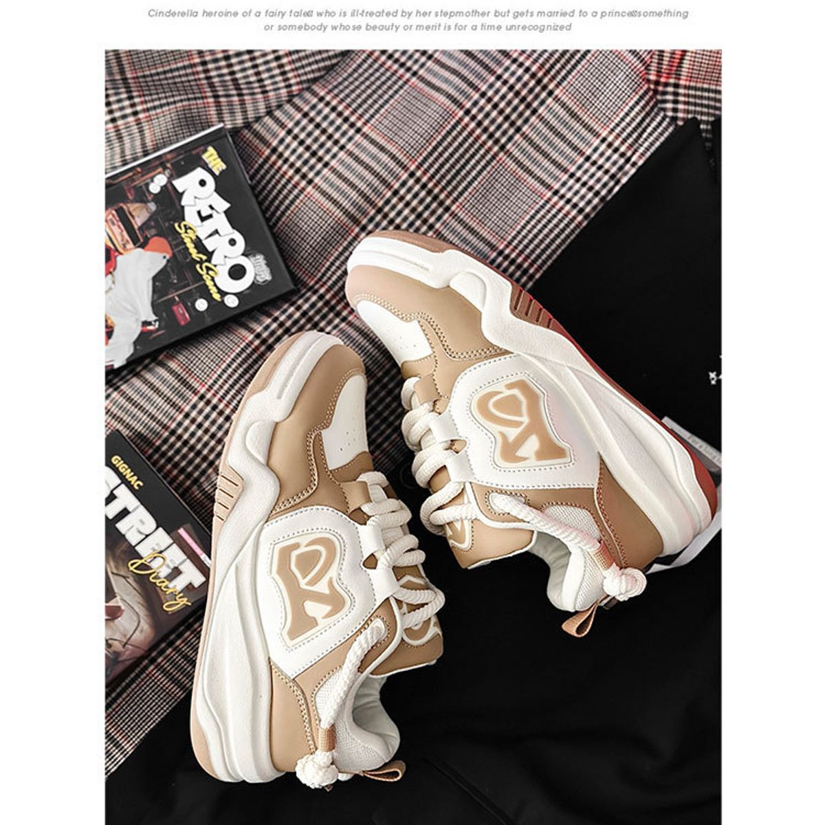 BLWOENS - Zapatos  deportivas para hombres  Zapatillas - Marrón