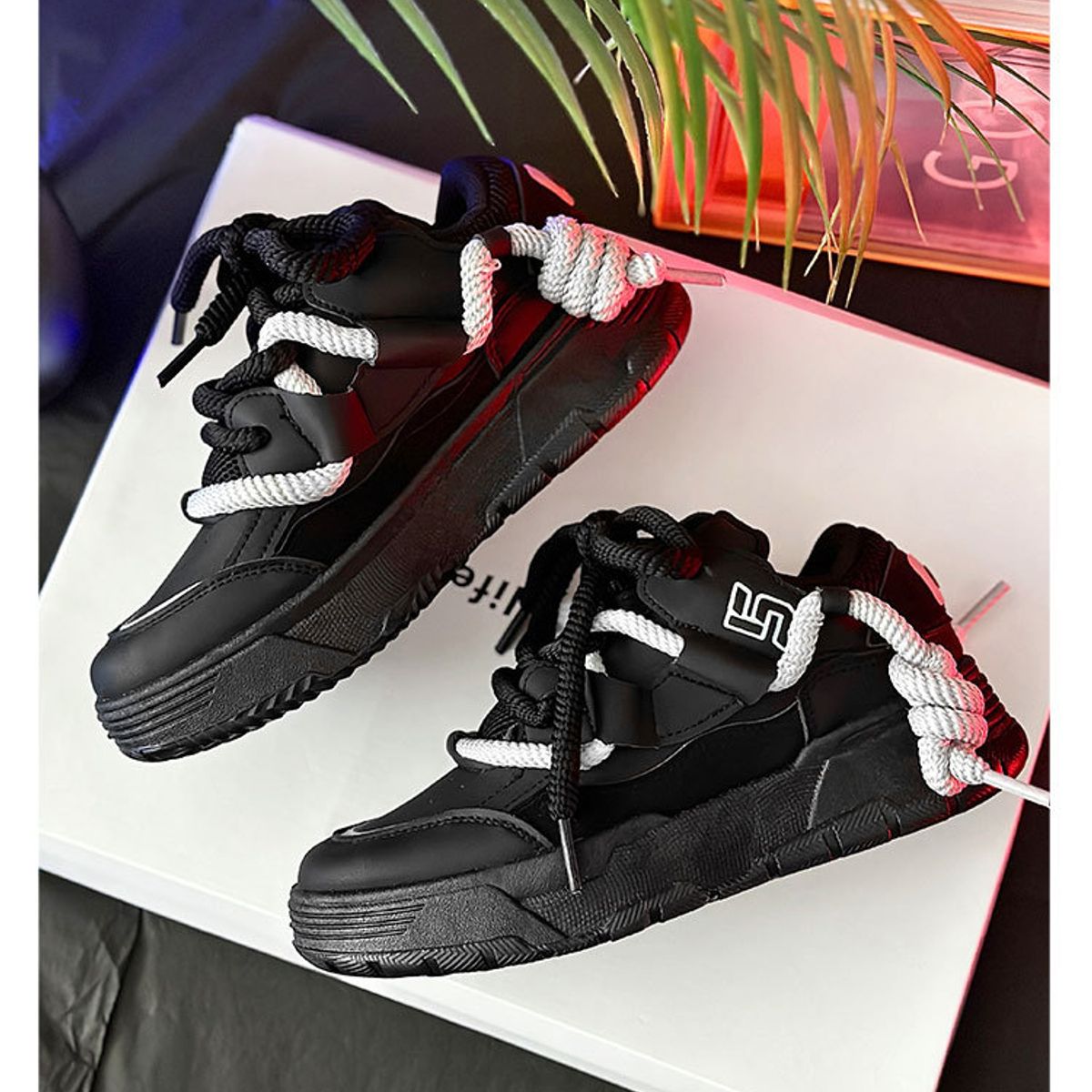BLWOENS - Zapatos  deportivas para hombres  Zapatillas - Negro