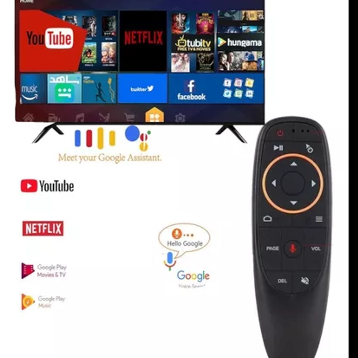 GENERICO - control mágico con comando de voz para tv y Smart