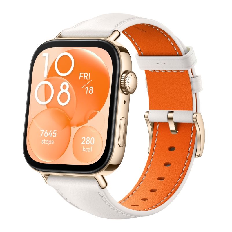 HUAWEI - Smartwatch HUAWEI Watch Fit 3 Cuero Blanco