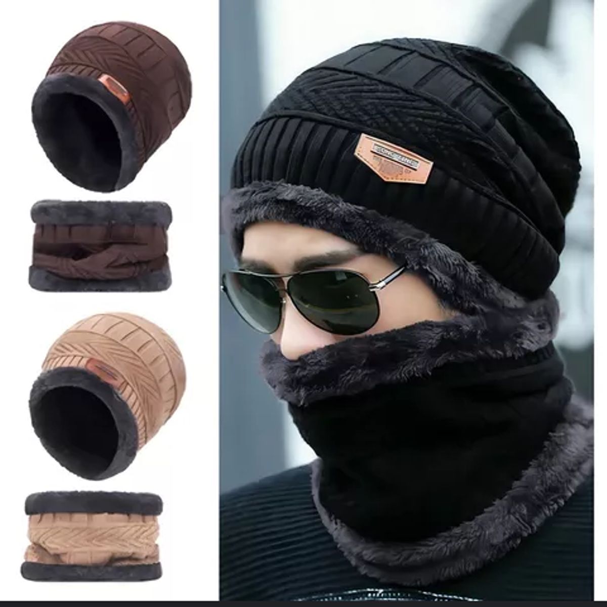 GENERICO - GORRO Y CHALINA CONJUNTO UNISE