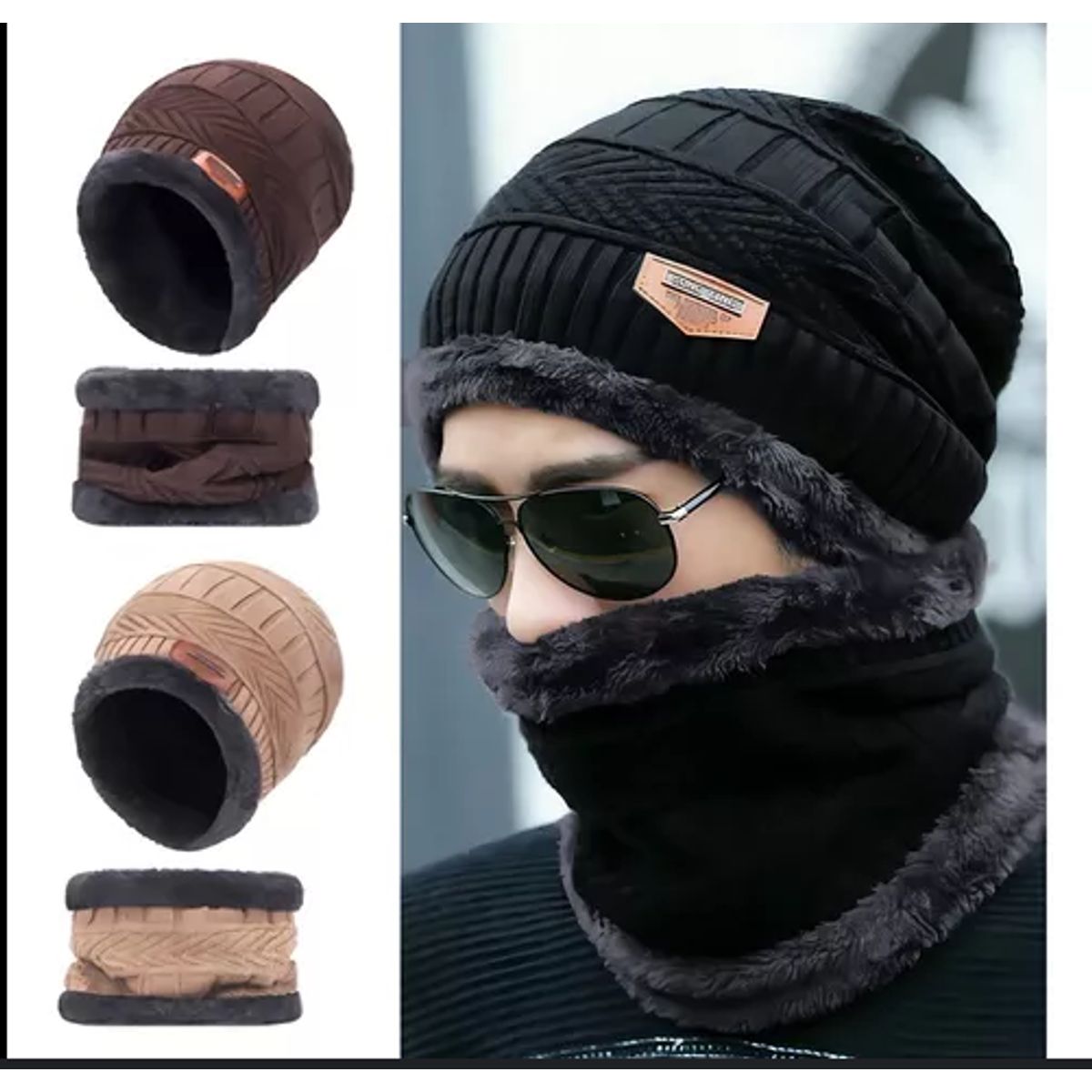 GENERICO - GORRO Y CHALINA CONJUNTO UNISE