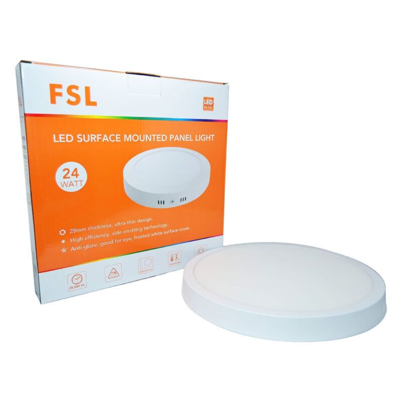 GENERICO - Panel circular adosable 24w