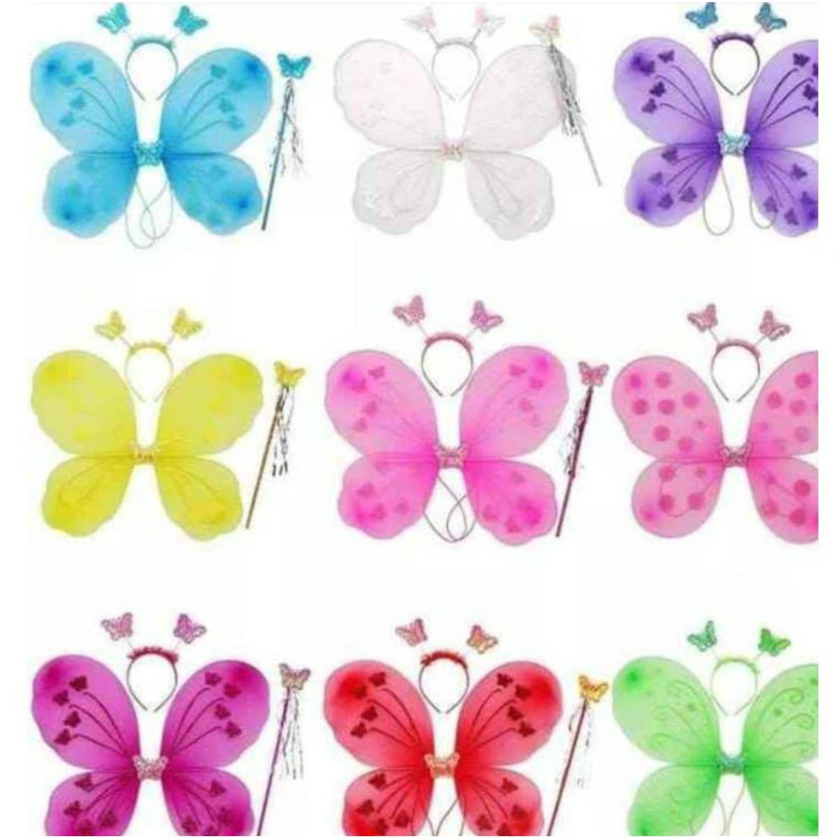 GENERICO - Alitas mariposa luminosa vinchavarita