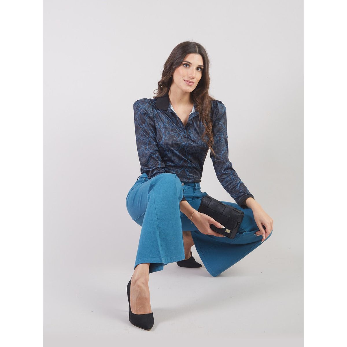 MICHELLE BELAU - POLO MANGA LARGA PL01228E18 TGRI S