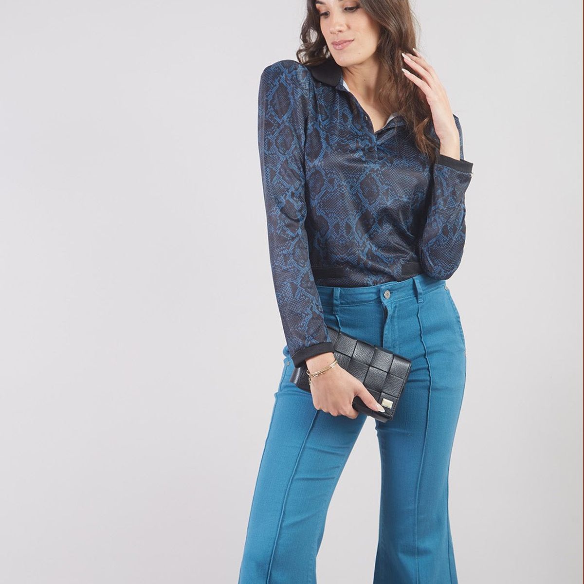 MICHELLE BELAU - POLO MANGA LARGA PL01228E18 TGRI S