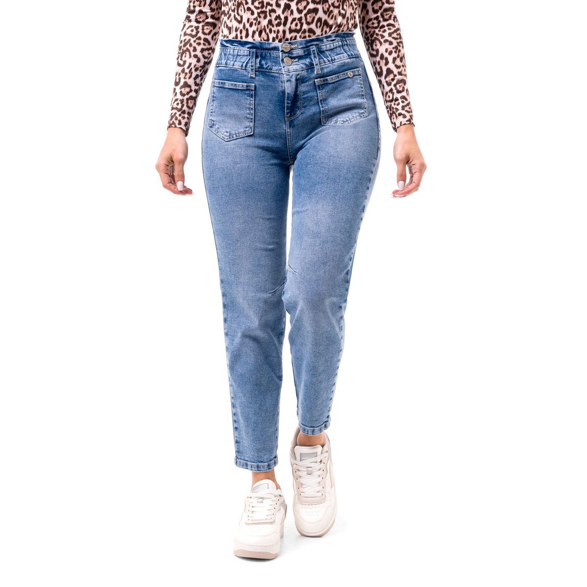 FITS ME - Pantalon Denim Stretch Mujer Soury Fits Me