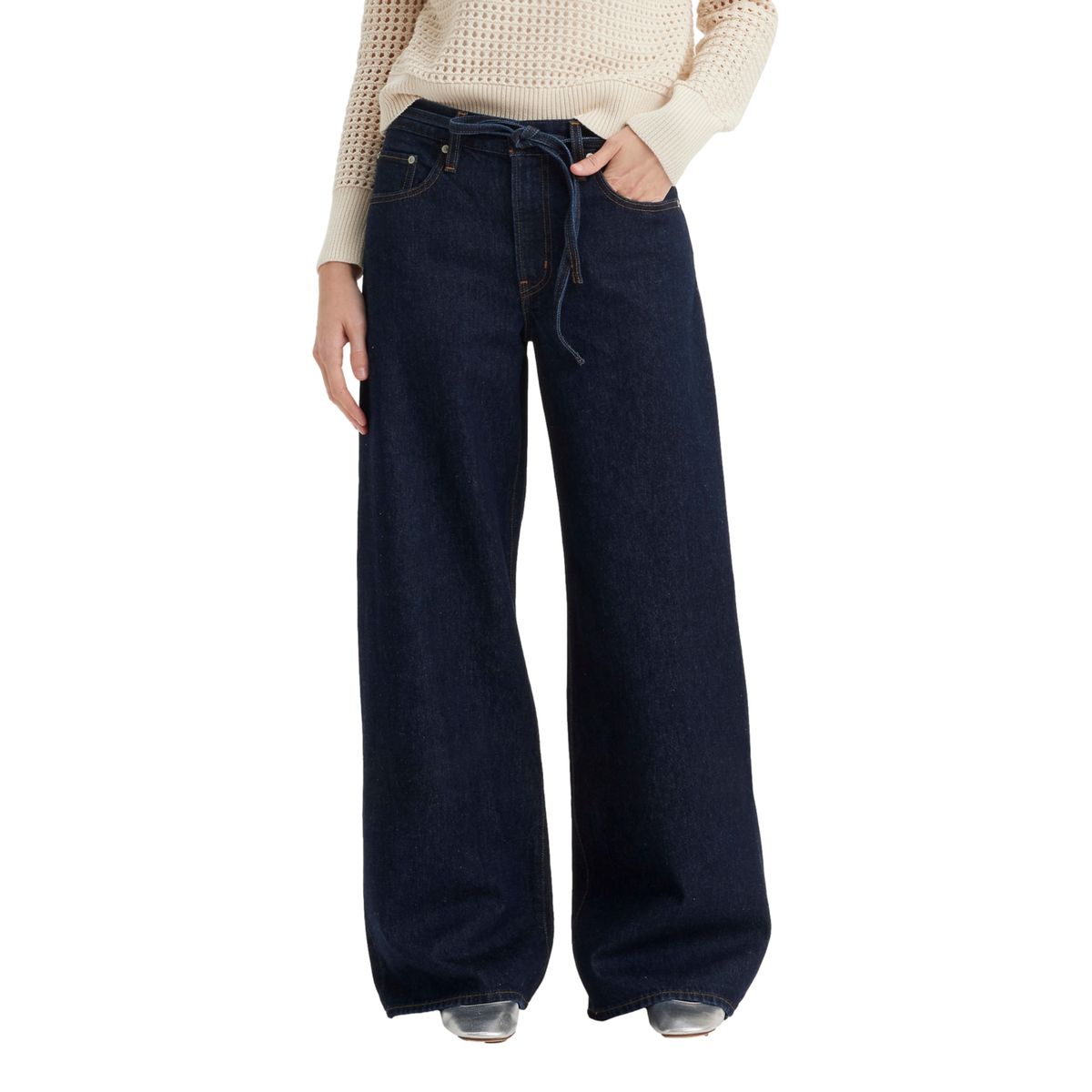 LEVIS - Jeans Mujer XL Straight Azul Levis