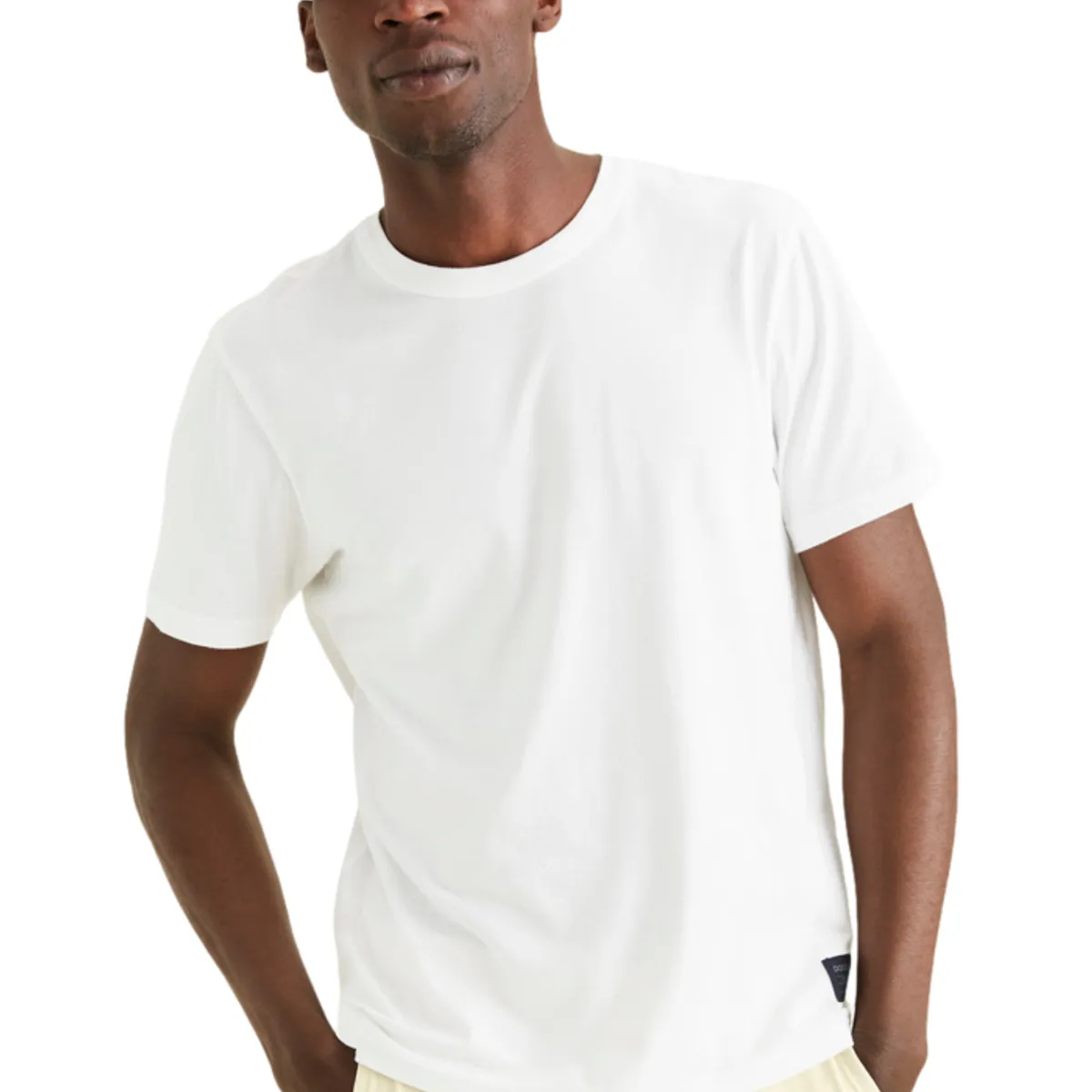 DOCKERS - Polo Hombre Original Tee Slim Fit Blanco Dockers