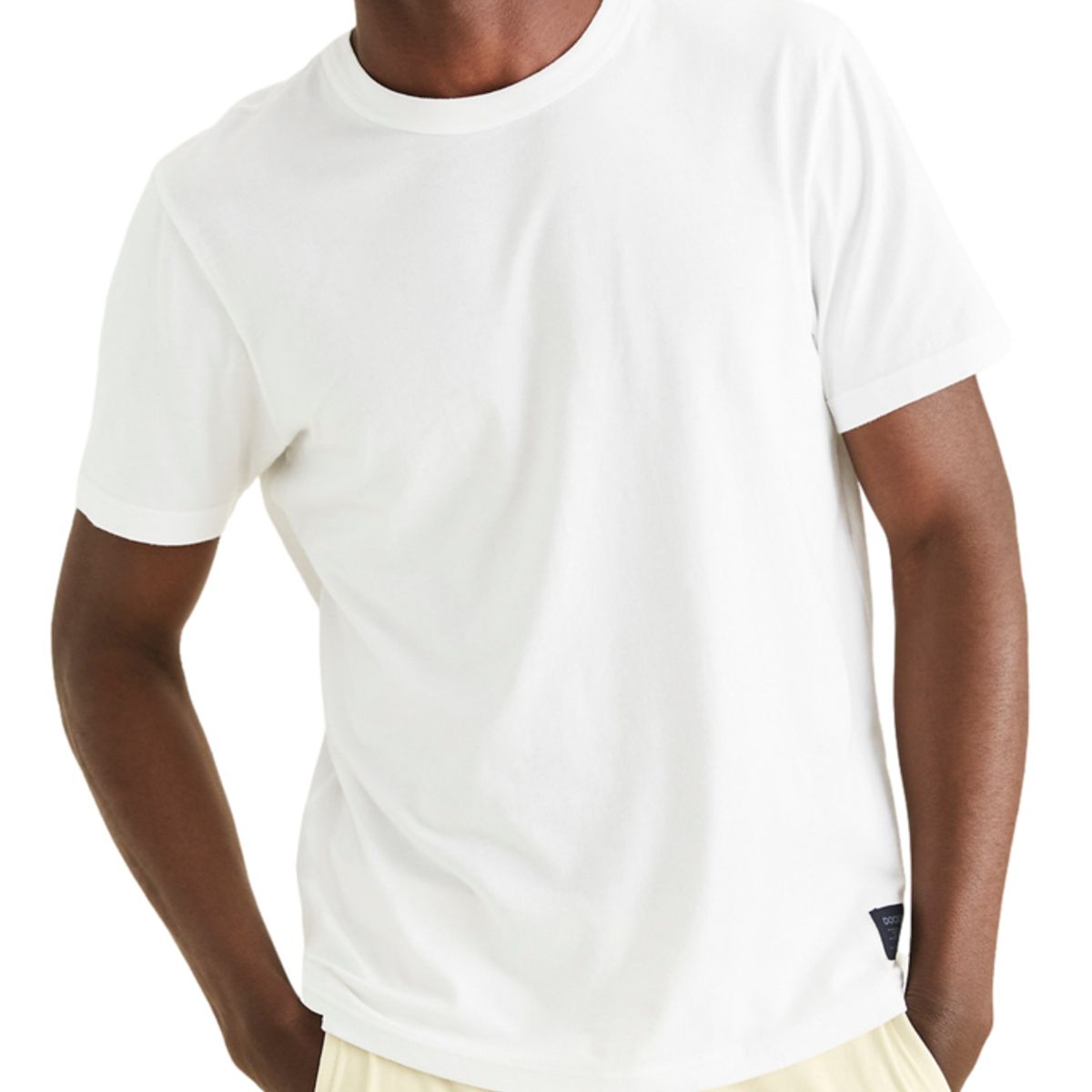 DOCKERS - Polo Hombre Original Tee Slim Fit Blanco Dockers