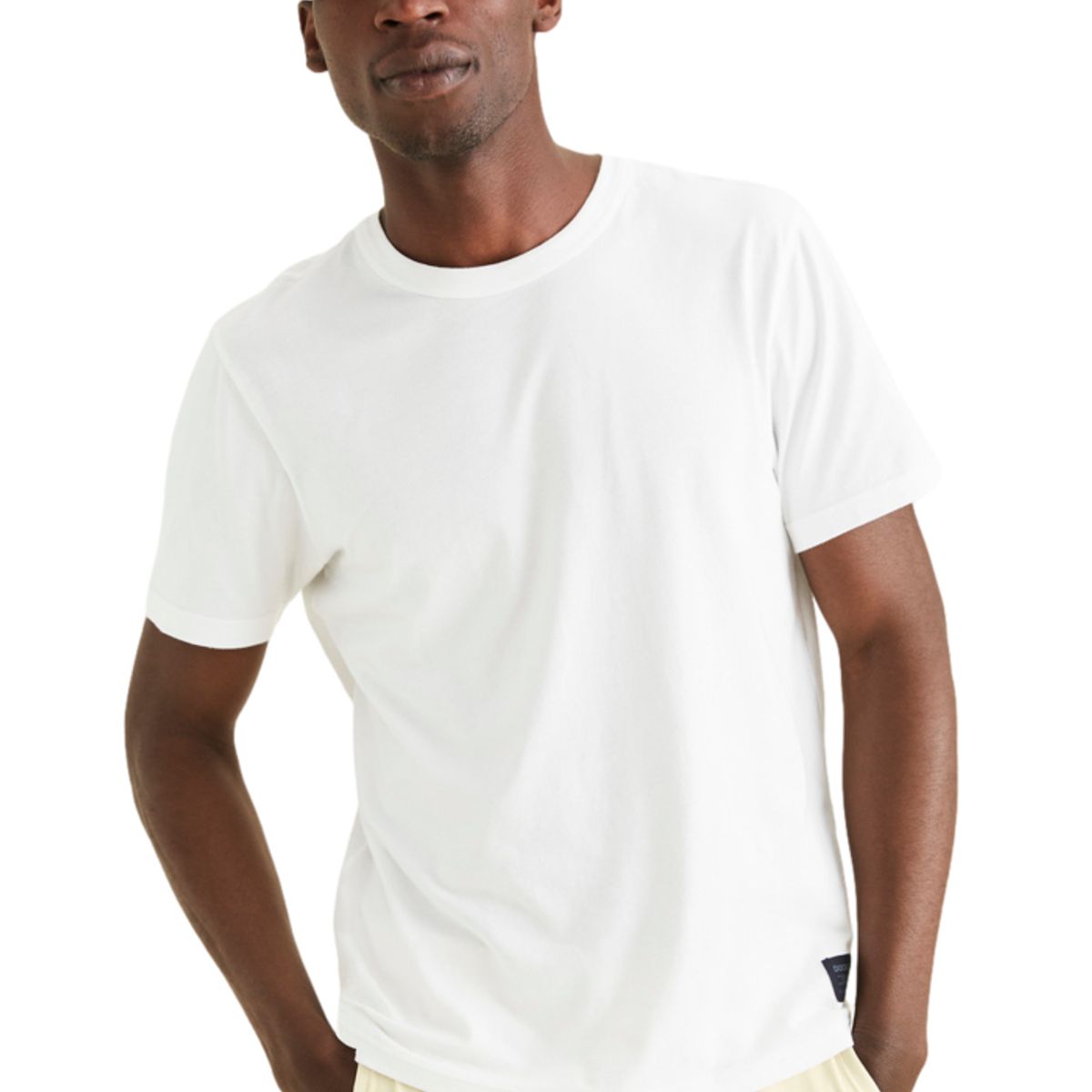 DOCKERS - Polo Hombre Original Tee Slim Fit Blanco Dockers