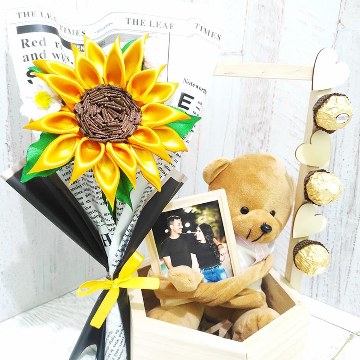 M MATIX SHOP - Matix- Regalos Personalizados - Box Flores Amarillas